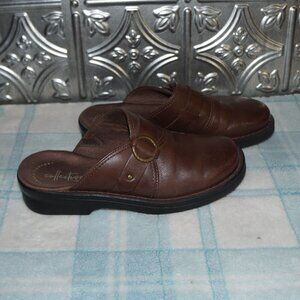 Clarks Collection Womens Size 6M Wedge Loafers Ultra Comfort